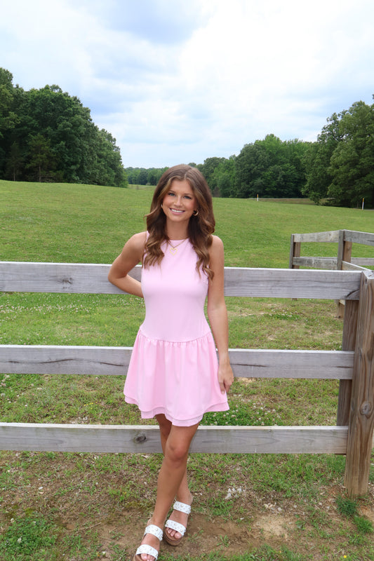 Pink Mini Dress